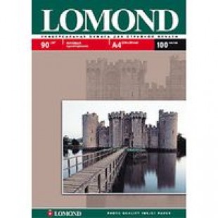 Бумага для фотопечати матовая А4, 100 листов, 90г/м2 (Lom-IJ-0102001)       