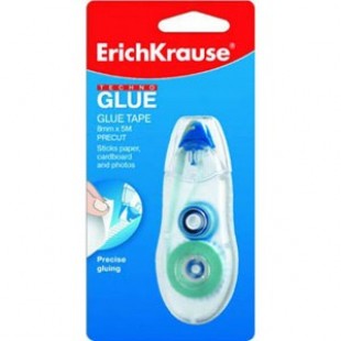 Клеящая лента 6,5мм*10м "TECHNO GLUE" в блистере