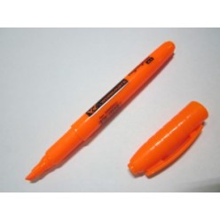 Выделитель текста WORKMATE H-4, 1-3mm, для любой бумаги, скошенный, оранжевый