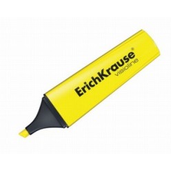 Выделитель текста EK V-12, 0,6-5.2мм, скошенный, желтый