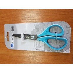 Ножницы 210мм MC BASIR, ручки асиммет пластик, резин/вставки, цвет ассорти
