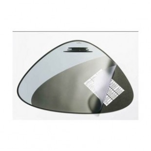 Настольная подкладка для письма 51*69см Desk Mat с прозрачным листом, черная