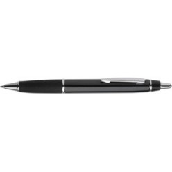 Ручка шариковая ErichKrause AVANTAGE VN-220, металлический корпус, черный, резиновая накладка, колпа