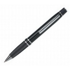 Ручка шариковая ErichKrause SIGNATURE SR-300, металлический поворотный корпус, черный, резиновая нак