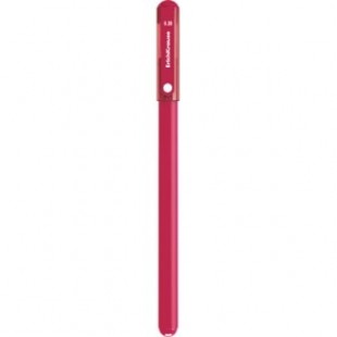 Ручка гел EK G-Soft, 0.38мм, корпус красный, метал/наконеч, колп/клип, ИГЛА КРАСНЫЙ