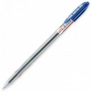 Ручка шарик Flair X5, 0,7 мм, корпус прозрачн, колп/клип, СИНИЙ