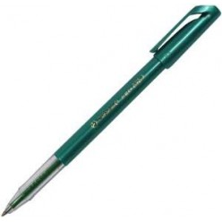Ручка шарик Stabilo Excel, 0.3мм, корпус прозрач, колп/клип, ЗЕЛЕНЫЙ