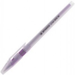 Ручка шарик Stabilo, 0.5мм, дымчатый корпус, колп/клип, ФИОЛЕТ