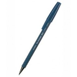Ручка шарик Zebra Rubber-80, 0.7мм, корпус прорезин/синий, метал/наконеч, колп/клип, СИНИЙ