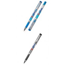 Ручка масл Cello Butterflow, 0.6мм, корпус голубой, резин/наклад, метал/наконеч, колп/метал/клип, СИ