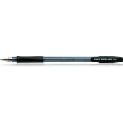 Ручка шарик Pilot Medium, 1.0мм, корпус тонир/черный, резин/наклад, метал/наконеч, колп/клип, ЧЕРНЫЙ