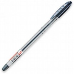 Ручка шарик Flair X5, 0,7 мм, корпус прозрачн, колп/клип, ЧЕРНЫЙ