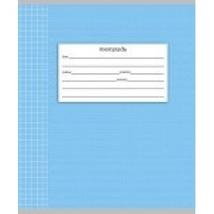 Тетрадь А5, 024л, клетка, скрепка, обл картон, офсет, Школьная классика-2.Ассорти (5видов)