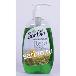 SARBIO RЕIN жидкое мыло Лесная свежесть, бутылка 320 мл